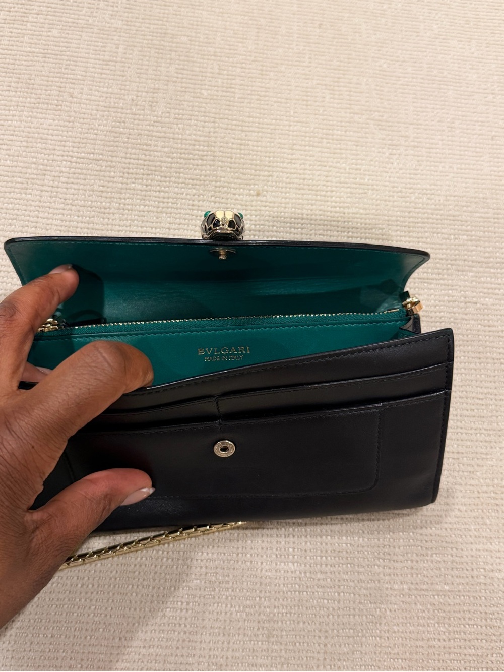 Bvlgari Wallet On Chain - Picture 6 of 6